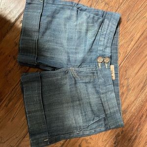 see thru soul jean shorts